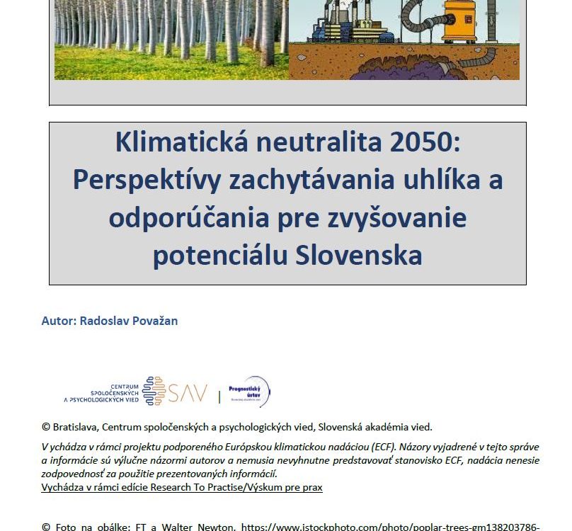 klimaticka neutralita 2050